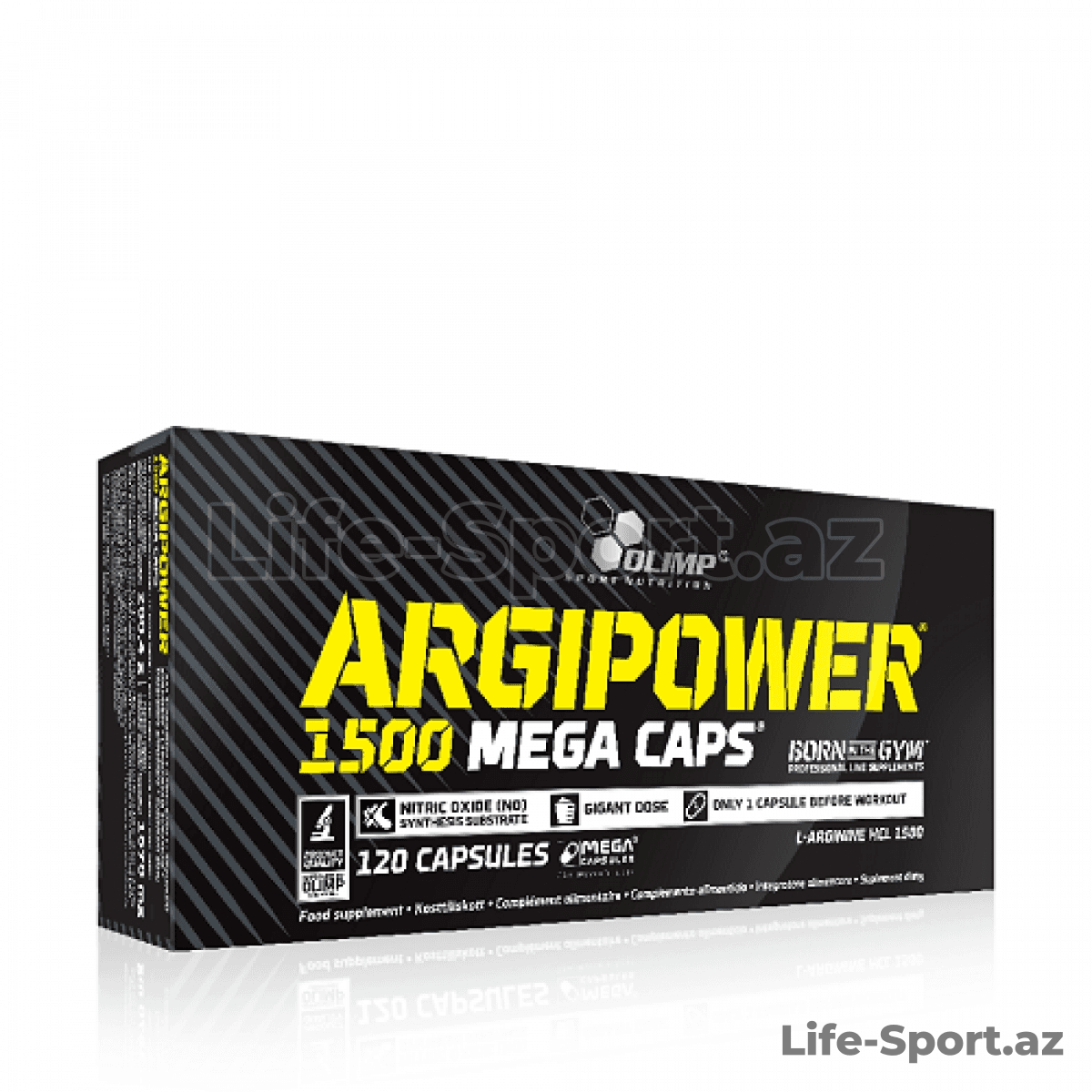 ARGIPOWER 1500 MEGA CAPS, 120 KAPSUL — 1