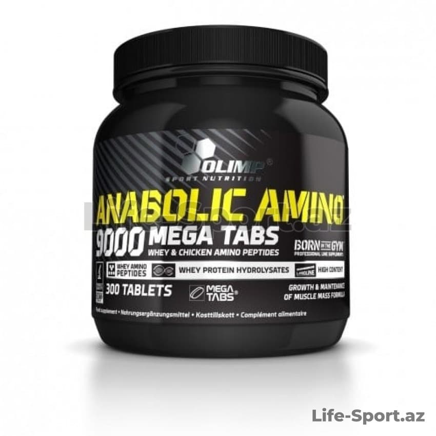 AMINO 9000, 300 TABLET — 1