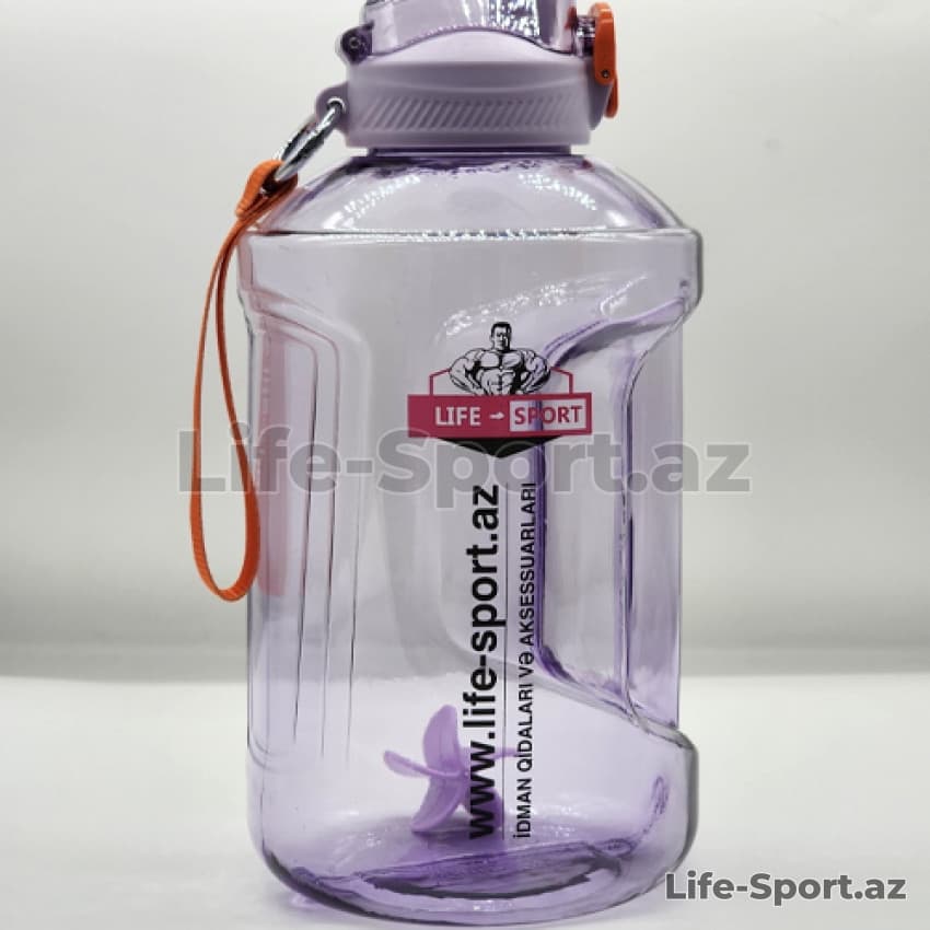 LIFE SPORT WATER BOTTLE WITH PLASTIC BALL 2,2L — 6