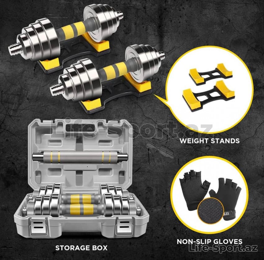 Life Sport Qantel Manual 20 kg — 3