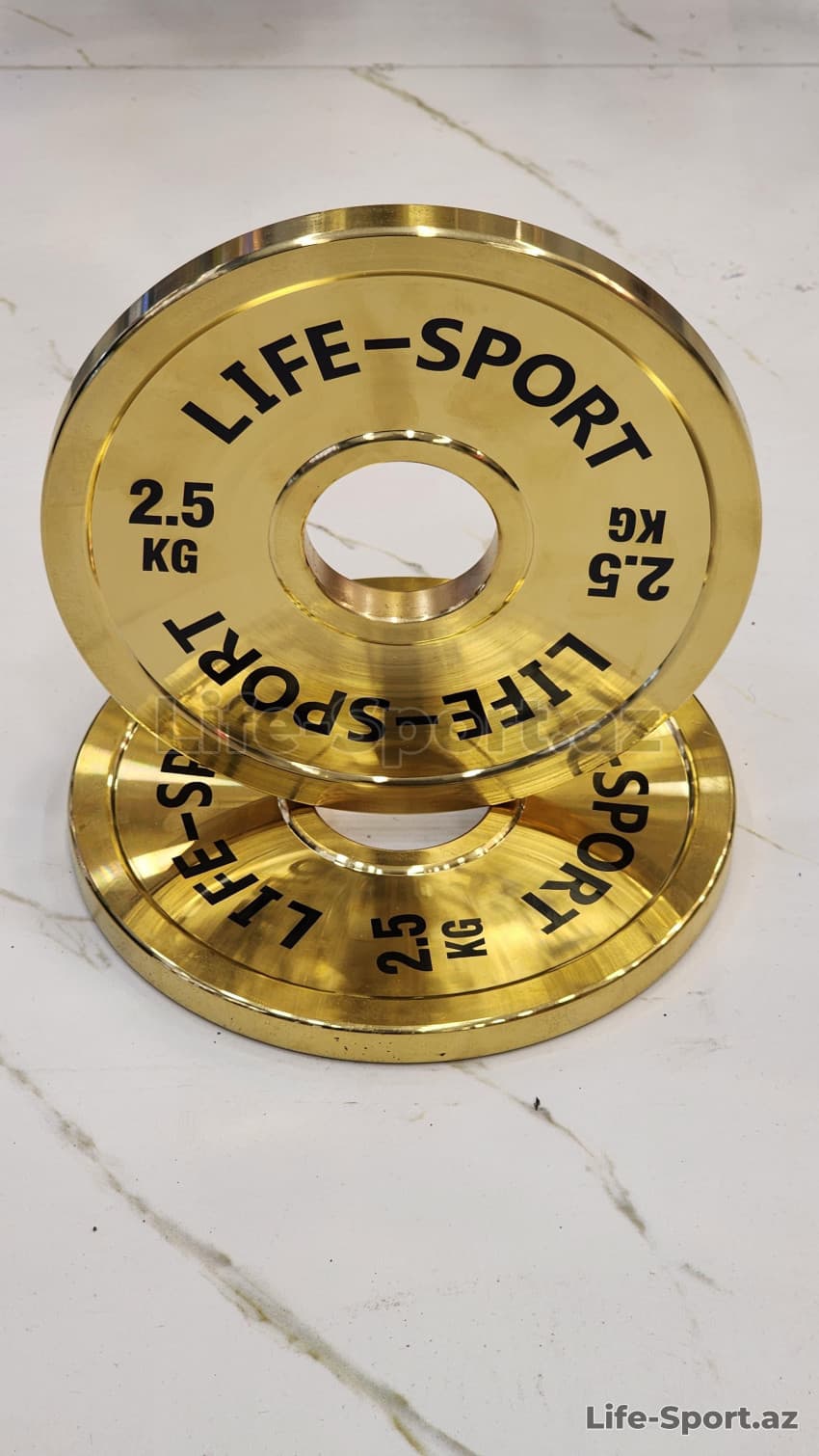 Life Sport Pro Bronze Coating Change Plate 2.5 kg — 1
