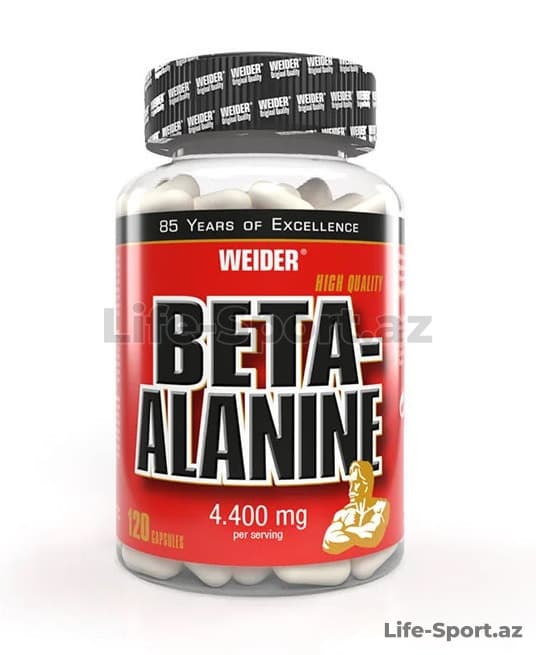Weider Beta-Alanine, 120 caps — 1
