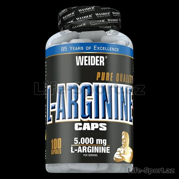 L-ARGININE, 100 KAPSUL — 1