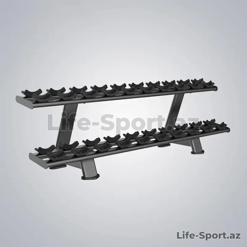 Qantel altdığı 2-Tier Dumbbell Rack