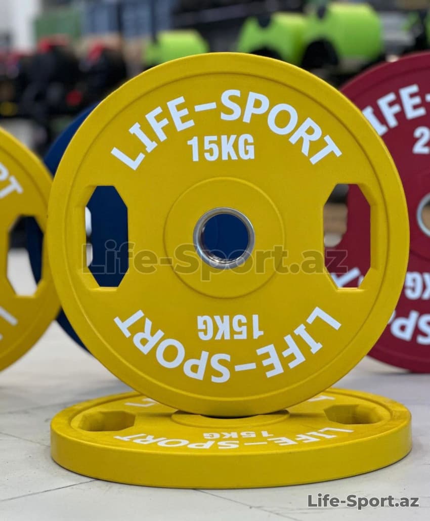 Life Sport hand grip çəki daşı 15 kg