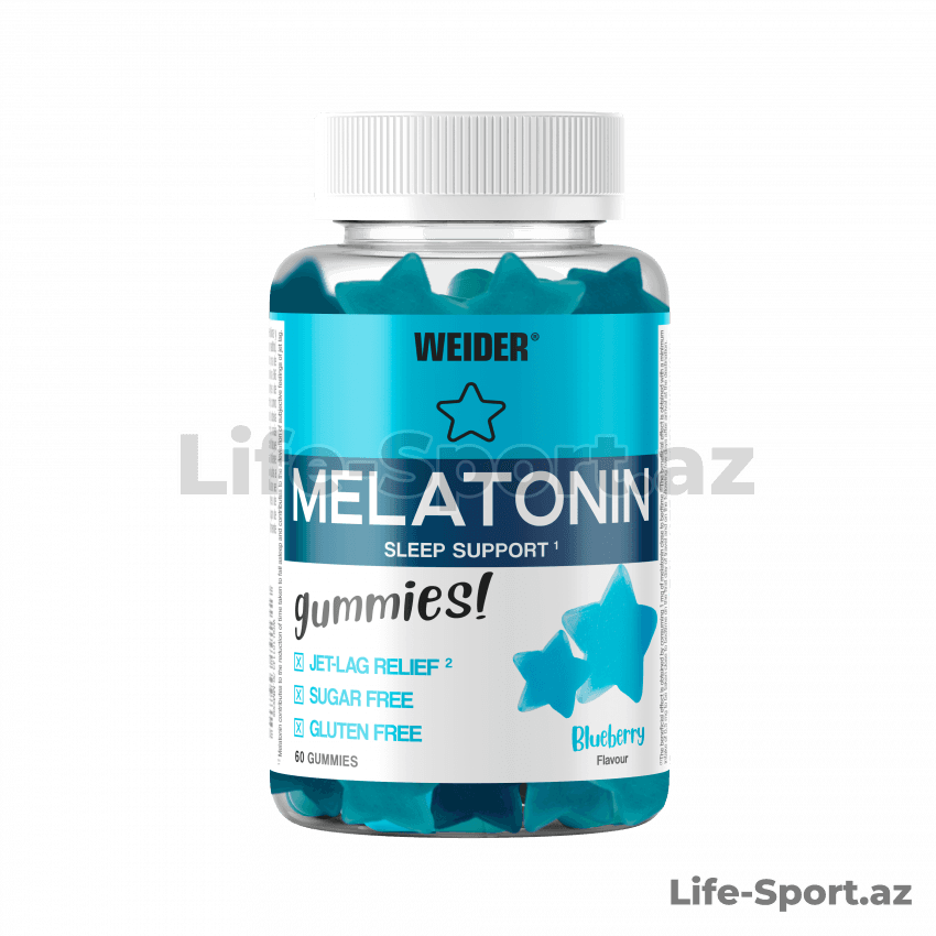 Weider Melatonin, 60 gummies