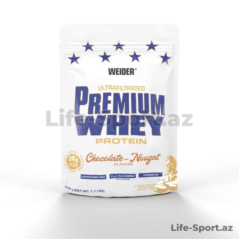 PREMIUM WHEY PROTEIN, 500 QR