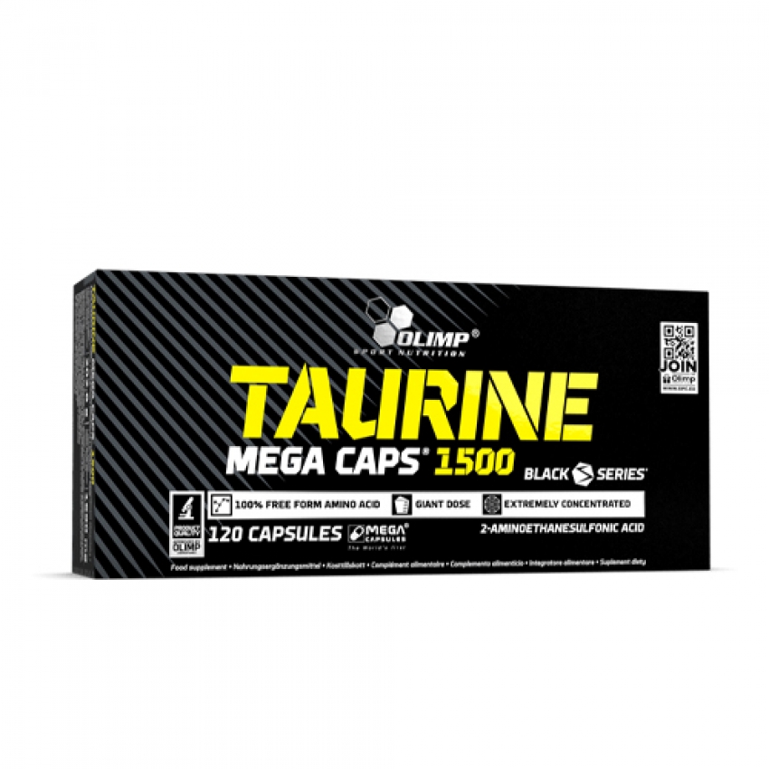 TAURINE MEGA CAPS - 120 KAPSUL