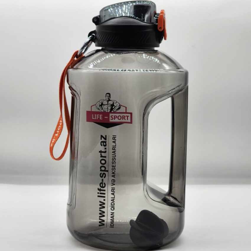 LIFE SPORT WATER BOTTLE WITH PLASTIC BALL 2,2L