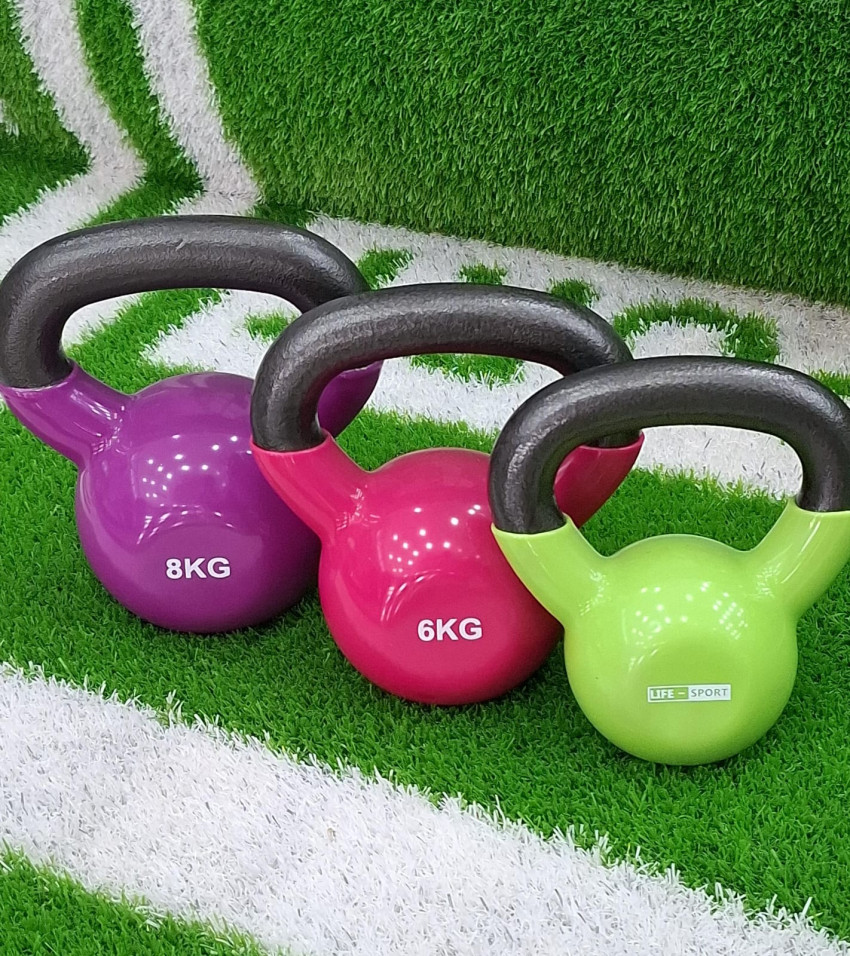 Vinil örtüklü Kettlebell / 20 kq