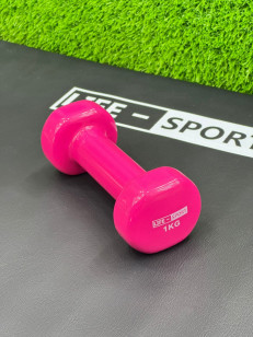 vinil dumbbell / 1 kq