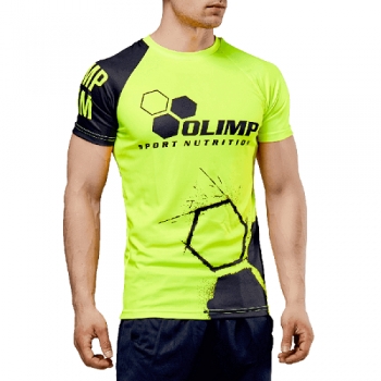 men`s t-shirt olimp crew neon