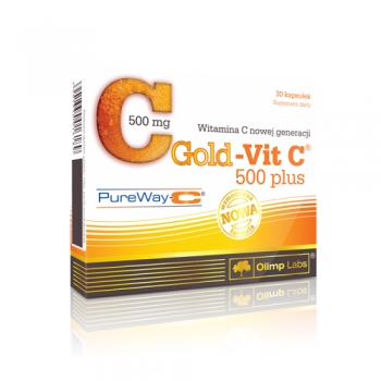 gold-vit c 500 plus, 30 kapsul