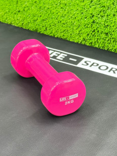vinil dumbbell / 2 kq