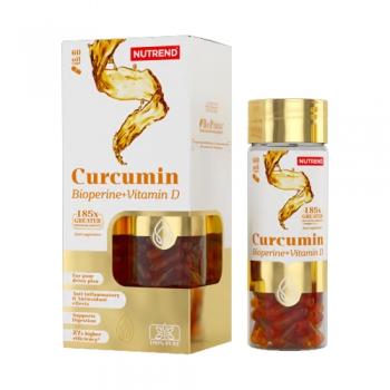 curcumin + bioperine + vitamin d 60 caps