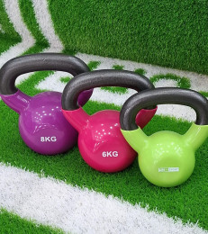 vinil örtüklü kettlebell / 24 kq