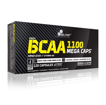 bcaa mega caps, 120 kapsul