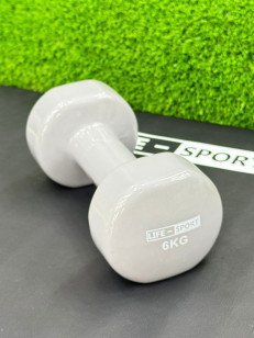 vinil dumbbell / 6 kq