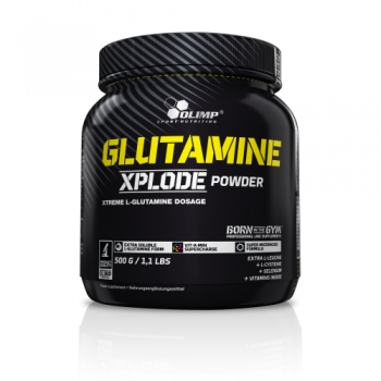 glutamine xplode powder, 500 qr