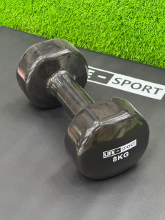 vinil dumbbell / 8 kq