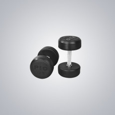 qantel rubber dumbbells 35 kg